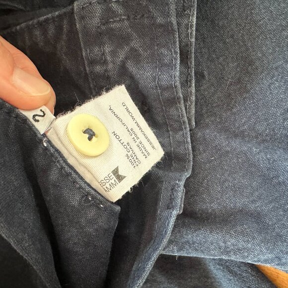 JESSE KAMM Ranger Pants in Blue - Size 2 - Picture 4 of 8